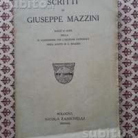 Libro - Scritti di Giuseppe Mazzini-Zanichelli '20