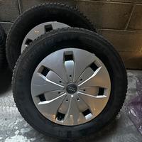 Set 4 Gomme invernali Michelin Alpin + copri cerch