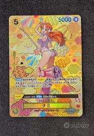 One Piece Card  Nami OP08-106 SP Mosaic OP09 nm JP
