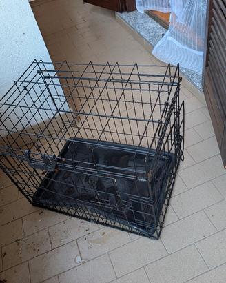 trasportino per cani pieghevole richiudibile 
