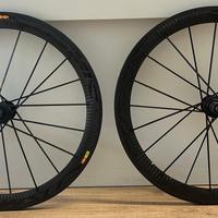 Coppia di Ruote Mavic Cosmic Carbon (Post. Rotta!)