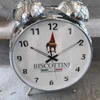 Sveglia gigante Biscottini in metallo diametro 30