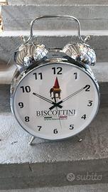 Sveglia gigante Biscottini in metallo diametro 30
