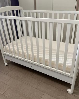 Lettino neonato Giordani con materasso
