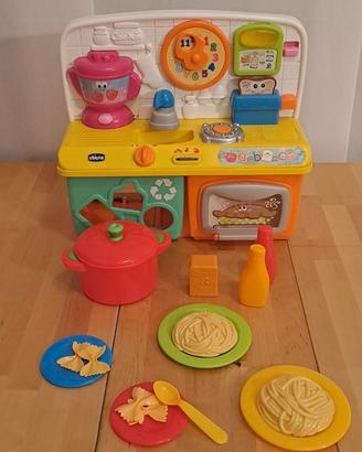 Cucina parlante Chicco + altri giocattoli
