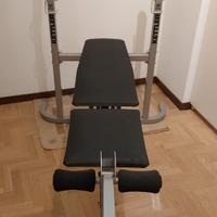 Panca Kettler modello Primus + pesi + manubri