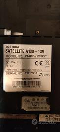 Toshiba satellite A100 - Pezzi di ricambio