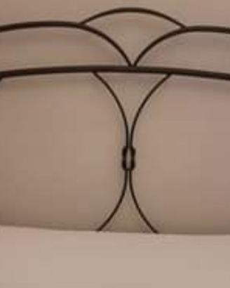 Letto matrimoniale ferro battuto