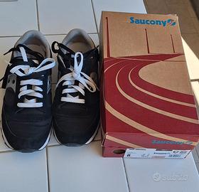 Saucony Jazz Original Donna nere/argento n.39