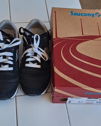 Saucony Jazz Original Donna nere/argento n.39