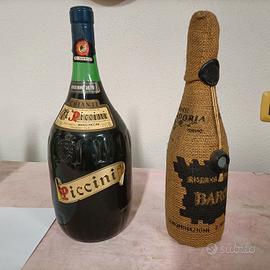 bottiglie vino e varie etichette