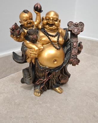 Statuetta Buddha che ride Budai 