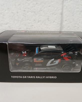Toyota GR Yaris Rally1 Hybrid 1:64 WRC Pullback