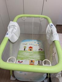 Box bebé casetta+ tappeto artività interno