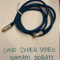 Cavo super video contatti dorati 