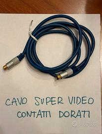 Cavo super video contatti dorati 