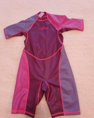  Bimba Muta termica da nuoto 6 anni