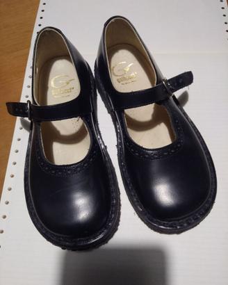 scarpette    bimba pelle nera  mis. 26/27