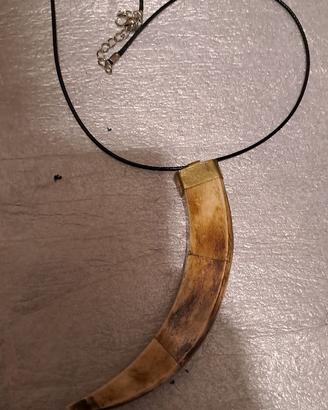 Collana con corno