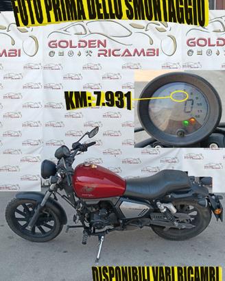 KEEWAY K-LIGHT 125 X ANNO 2022x RICAMBI
