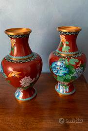 Vasi cloisonne vintage