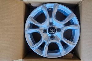 4 cerchi Nuovi 14 Fiat 500 Panda Strada Marea