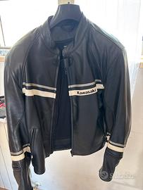 Giubbotto Kawasaki di pelle