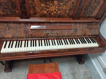 Pianoforte verticale Franz Goetze '800