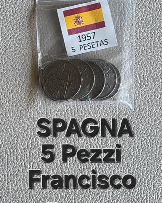 LOTTO MONETE SPAGNOLE