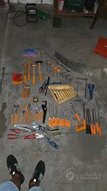 collezione banco parete beta con utensili