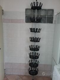 Scarpiera telescopica x48 paia di scarpe