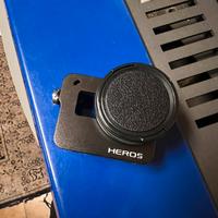 Case metallo gopro 5 con filtro uv 52mm