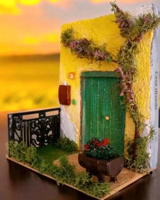 Oggetto arredamento casa Diorama facciata 