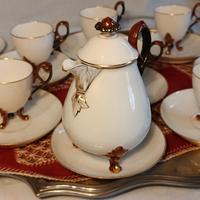 Servizio da Caffè Vintage in Porcellana
Bianca