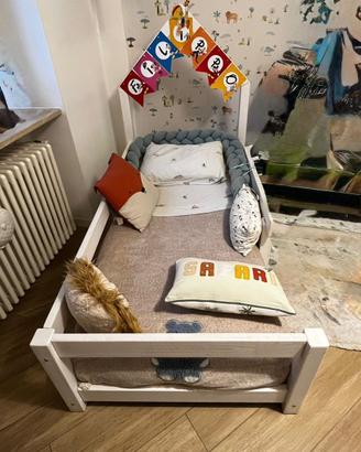 Letto Montessori Benlemi POPPi a capanna