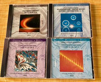 Cofanetto con 4 cd  HAENDEL