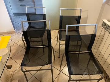 4 sedie in ferro prezzo per tutte e 4