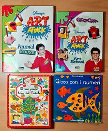 4 libri per bambini dai 3/4 anni 
