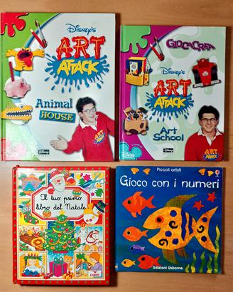 4 libri per bambini dai 3/4 anni 
