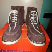 Stivaletto uomo in camoscio 