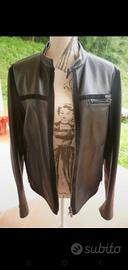 giacca in pelle Prada