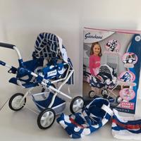 Carrozzina 2in1 per bambole - Love Bebè Giordani