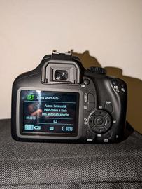 Canon 4000D + obiettivo + borsa + SD -Kit completo