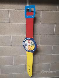 orologio grande da parete anni 80