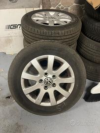 gomme+cerchi 195/65/15 volkswagen