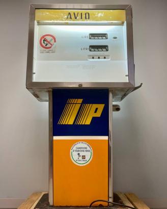POMPA DI BENZINA IP WAINE 1963 DISTRIBUTORE BENZIN