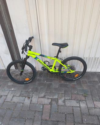 bici da bambino 20" Rockrider gialla 