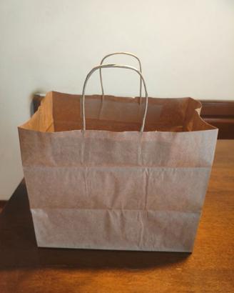 Shoppers Borsa Kraft Avana 32x21x28.5H