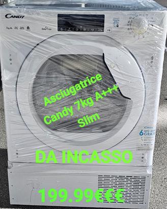 asciugatrice Candy 7kg slim DA INCASSO 