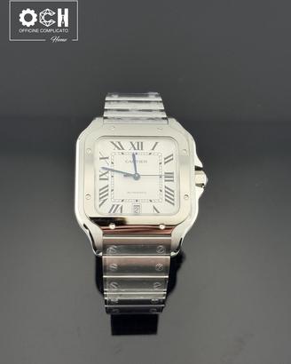 CARTIER - SANTOS MOD. GRANDE REF. WSSA0018